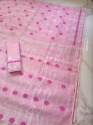 Soft Cotton Thread Dhakai Jamdani saree thumb 11
