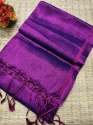 Very soft  mal raga tissue Saree thumb 12