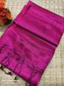 Very soft  mal raga tissue Saree thumb 14