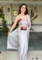 Very soft  mal raga tissue Saree thumb 6