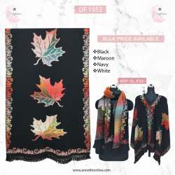 Diafano Knitted Woollen Stole DF 1953