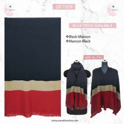 Diafano Knitted Woollen Stole DF 1959