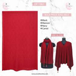 Diafano Knitted Woollen Stole DF 1961