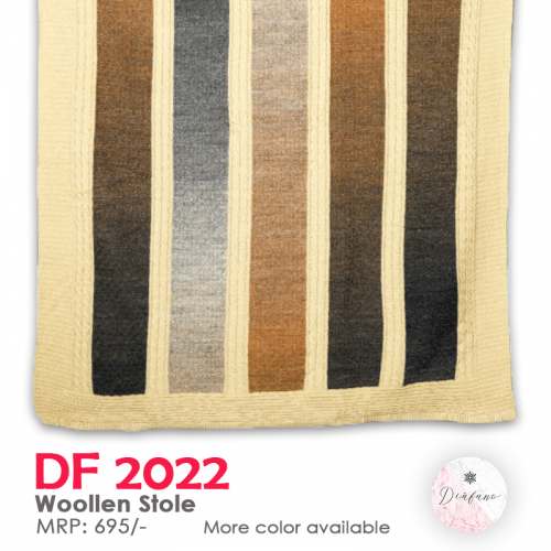 Diafano soft woollen stole DF 2022
