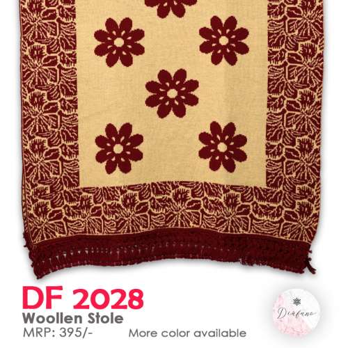 Diafano Warm Woollen Stole DF 2028