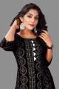 Bandhni Design Kurti With Plazzo thumb 3