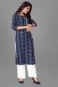 Bandhni Design Kurti With Plazzo thumb 4
