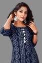 Bandhni Design Kurti With Plazzo thumb 5