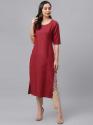 Beautiful Cotton Slub Kurti thumb 4