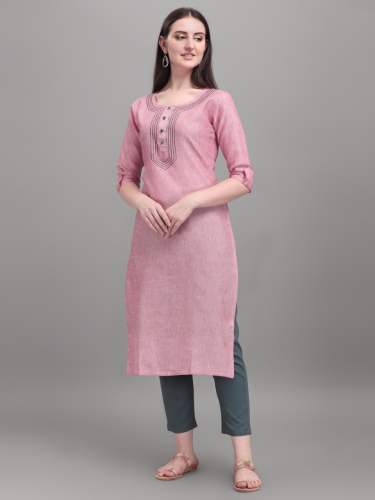 Simple Cotton Kurti and pant set  Evilato Online shopping