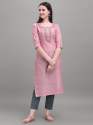 Comfort Simple Khadi cotton kurti for women thumb 1