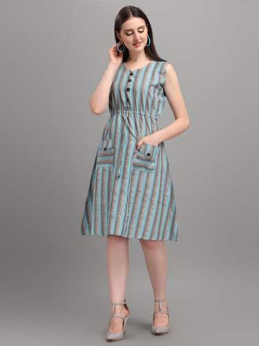 Comfort Western cotton dress by SareesEKart