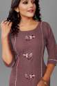 Cotton Handwork kurti-2 thumb 3