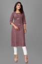 Cotton Handwork kurti-2 thumb 2