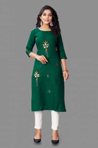 Cotton Handwork kurti for women's