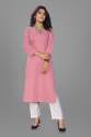 plain kurti with pant thumb 2