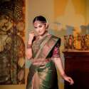 Copper Jari Kanchipuram Sarees thumb 2