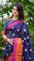 Exclusive Trendy Banarasi Silk Saree thumb 1