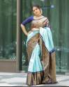 Handwoven Pure Banarasi Saree thumb 1