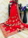 Heavy Embroidery Stone Work Saree