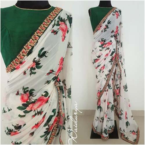 HF FANCY DESIGNER SAREE  by Harsh Fashion