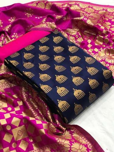 Banarsi heavy silk Dress material
