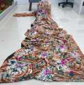 Exclusive Printed Crepe Saree thumb 13