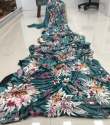 Exclusive Printed Crepe Saree thumb 9