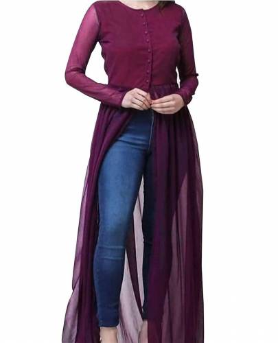 Georgette fancy kurti