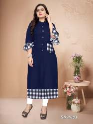 New Designer Plus Size Jambo Cotton Kurti