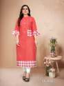 New Designer Plus Size Jambo Cotton Kurti thumb 1