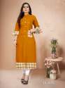 New Designer Plus Size Jambo Cotton Kurti thumb 2