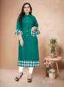 New Designer Plus Size Jambo Cotton Kurti thumb 5