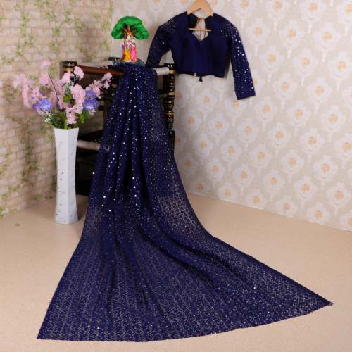 Soft Net Jacquard SAREE