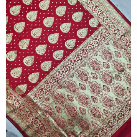 Banarasi Kataan Silk Saree by S S Silk