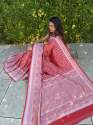 Pure Lichi Soft Silk Saree thumb 4