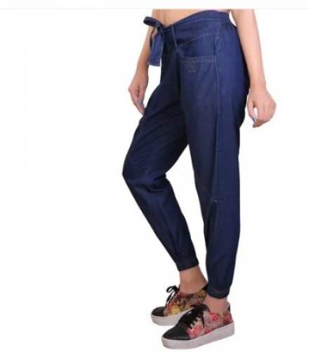 Ladies fancy Denim Harem pant 