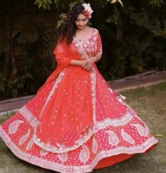 BANGALORI SATIN SILK EMBROIDEDY CHOLI