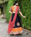 Black Thangat Lehenga thumb 2