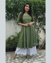 CREPE KURTI SHARARA