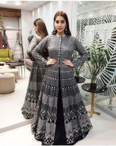  EMBROIDERY WORK FULL SLEEV GOWN