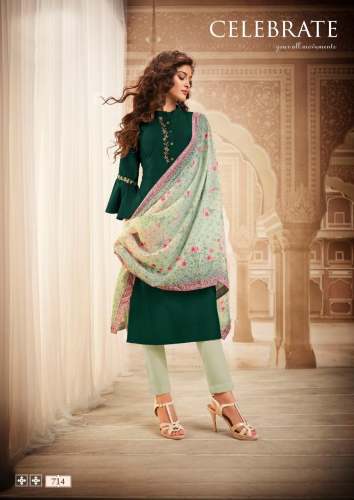 Exclusive Kurti pants with Dupatta 