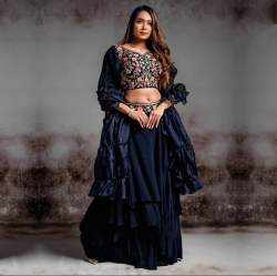 LEHENGA CHOLI CRAPE