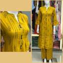 Printed Fancy Palazzo Kurtis  thumb 1