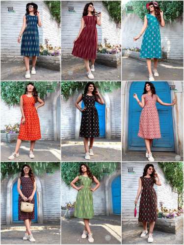 REYON PRINT  KURTI