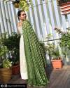  TAFFETA SILK WITH BOTH SIDE FULLY EMBROIDERY GOWN