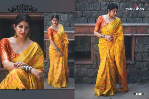 Soft Banarasi silk Zari Patola Saree by Angel Creation