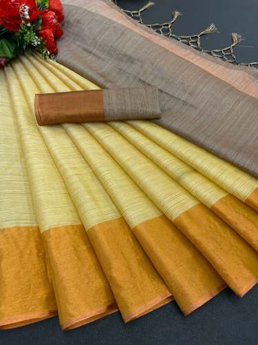 PlainUppada Pattu Tissue Saree 
