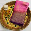 Pure Soft SOFTY Silk Saree-Balaton thumb 3