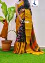 Soft Cotton Silk Jacuar print Saree by Srinika